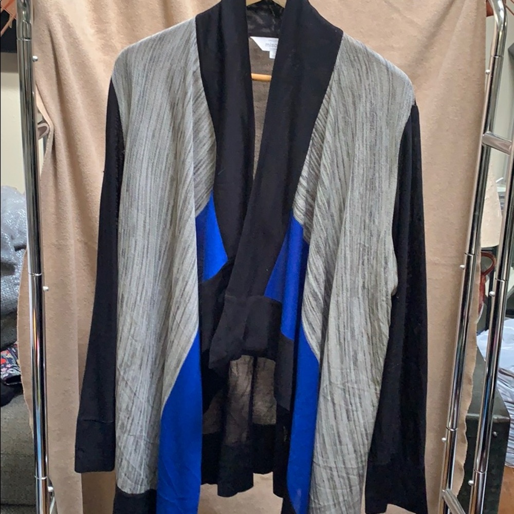 Misook Waterfall Cardigan
